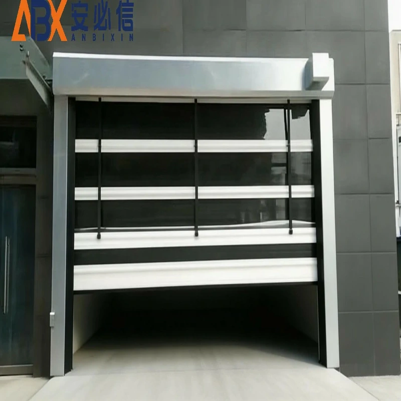 白银软帘堆积门